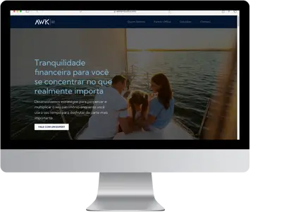 Site da Empresa AWK Family Office