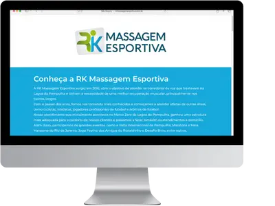 Site da Empresa RK Massagem Esportiva